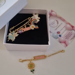 Set دبوس مع انسيال